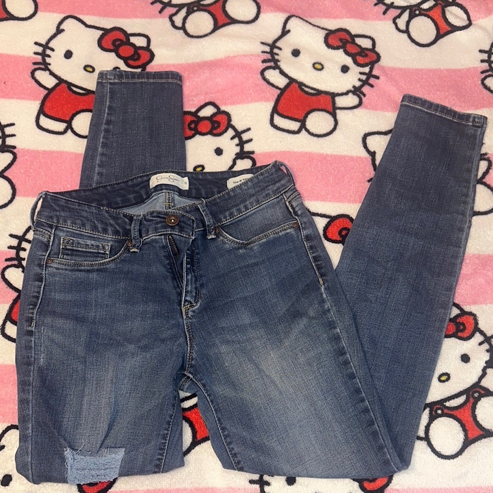 Levi's Blue Skinny Jeans with Stretch and Tapered Fit